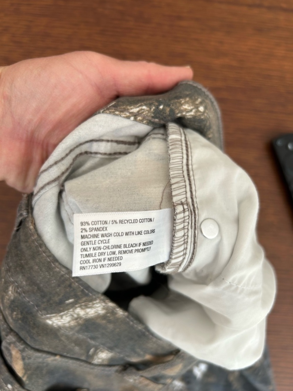 Wild Fable Leaf Camo Wide-Leg Jeans - Picture 6 of 7